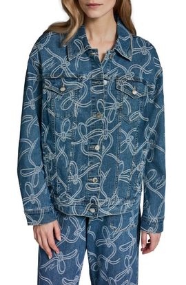 KARL LAGERFELD PARIS KARL LAGERFELD PARIS Bow Denim Jacket