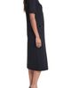 KARL LAGERFELD PARIS KARL LAGERFELD PARIS Button Front Midi Knit Dress - 3