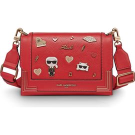 KARL LAGERFELD PARIS KARL LAGERFELD PARIS Camille Shoulder Bag with Pins