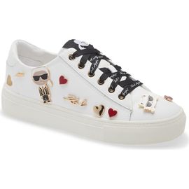 KARL LAGERFELD PARIS KARL LAGERFELD PARIS Cate Pin Logo Sneaker