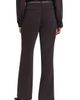 KARL LAGERFELD PARIS KARL LAGERFELD PARIS Chain Belt Straight Leg Career Pants - 2