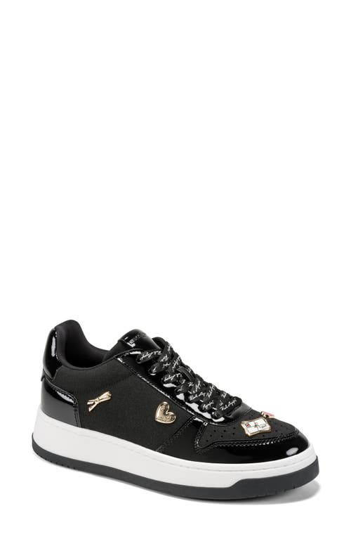 KARL LAGERFELD PARIS KARL LAGERFELD PARIS Channing Embellished Lace-Up Platform Sneaker