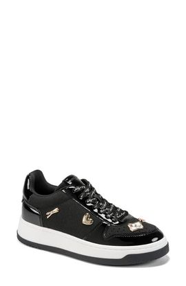 KARL LAGERFELD PARIS KARL LAGERFELD PARIS Channing Embellished Lace-Up Platform Sneaker