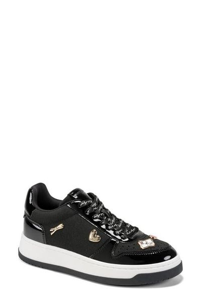 KARL LAGERFELD PARIS KARL LAGERFELD PARIS Channing Embellished Lace-Up Platform Sneaker