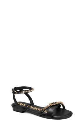 KARL LAGERFELD PARIS KARL LAGERFELD PARIS Christiano Ankle Strap Sandal