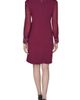 KARL LAGERFELD PARIS KARL LAGERFELD PARIS Faux Pearl Cuff Long Sleeve Scuba Crepe Sheath Dress - 2