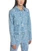 Karl Lagerfeld Paris Karl Lagerfeld Paris Floral Denim Jacket - 1