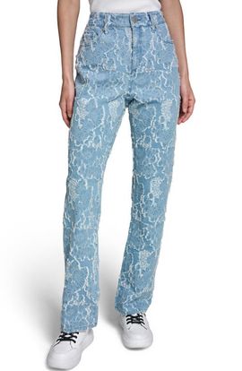 KARL LAGERFELD PARIS KARL LAGERFELD PARIS Floral Jacquard Jeans