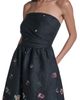 KARL LAGERFELD PARIS KARL LAGERFELD PARIS Floral Print Fils Coupé Ballgown - 3