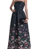 KARL LAGERFELD PARIS KARL LAGERFELD PARIS Floral Print Fils Coupé Ballgown - 4