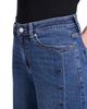 KARL LAGERFELD PARIS KARL LAGERFELD PARIS Grommet Detail Barrel Leg Jeans - 4