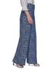 Karl Lagerfeld Paris Karl Lagerfeld Paris Jacquard Motif High Rise Jeans in Medium Blue - 4