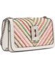 KARL LAGERFELD PARIS KARL LAGERFELD PARIS Kosette Chevron Raffia Shoulder Bag - 3