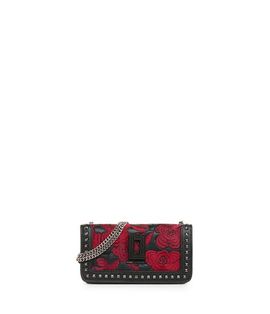KARL LAGERFELD PARIS KARL LAGERFELD PARIS Kosette Floral Embroidered Crossbody Bag