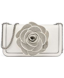 KARL LAGERFELD PARIS KARL LAGERFELD PARIS Kosette Flower Applique Crossbody