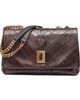 KARL LAGERFELD PARIS KARL LAGERFELD PARIS Lafayette Chevron Shoulder Bag - 1