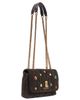 KARL LAGERFELD PARIS KARL LAGERFELD PARIS Lafayette Small Suede Crossbody Bag With Gems - 3