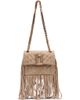 KARL LAGERFELD PARIS KARL LAGERFELD PARIS Lafayette Suede Fringe Crossbody Bag - 1