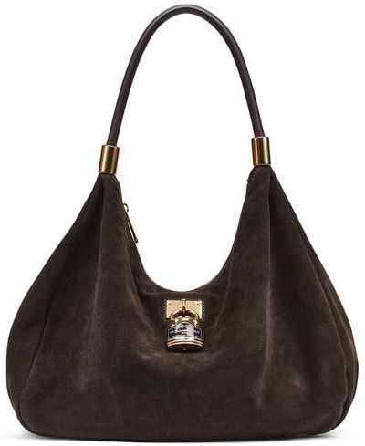 KARL LAGERFELD PARIS KARL LAGERFELD PARIS Maelynn Suede Hobo Bag