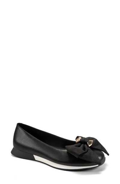 KARL LAGERFELD PARIS KARL LAGERFELD PARIS Magalia Bow Sneaker Flat