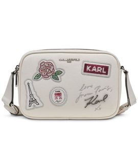KARL LAGERFELD PARIS KARL LAGERFELD PARIS Maybelle Pins+Rhinestones Crossbody