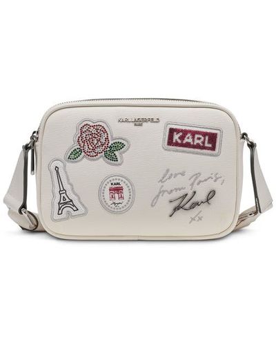 KARL LAGERFELD PARIS KARL LAGERFELD PARIS Maybelle Pins+Rhinestones Crossbody