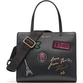 KARL LAGERFELD PARIS KARL LAGERFELD PARIS Maybelle Pins+Rhinestones Satchel