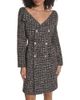 Karl Lagerfeld Paris Karl Lagerfeld Paris Metallic Tweed Coat Dress - 1