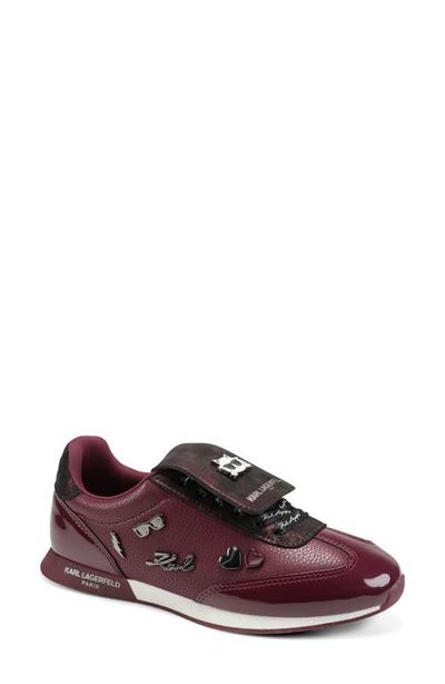 KARL LAGERFELD PARIS KARL LAGERFELD PARIS Minia Pins Lace Up Sneaker