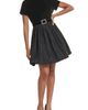 KARL LAGERFELD PARIS KARL LAGERFELD PARIS Mixed Media Bubble Hem Dress - 1