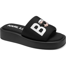 KARL LAGERFELD PARIS KARL LAGERFELD PARIS Opal Bonjour Platform Slide Sandal