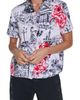 KARL LAGERFELD PARIS KARL LAGERFELD PARIS Paris Print Satin Button-Up Shirt - 1
