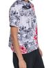 KARL LAGERFELD PARIS KARL LAGERFELD PARIS Paris Print Satin Button-Up Shirt - 3
