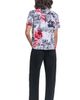 KARL LAGERFELD PARIS KARL LAGERFELD PARIS Paris Print Satin Button-Up Shirt - 5
