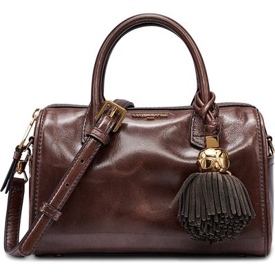 KARL LAGERFELD PARIS KARL LAGERFELD PARIS Perette Burnished Barrel Crossbody Bag