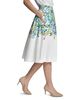 Karl Lagerfeld Paris Karl Lagerfeld Paris Placed Floral Preppy Skirt - 4