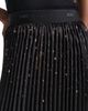 Karl Lagerfeld Paris Karl Lagerfeld Paris Pleated Placed Print Midi Skirt - 5