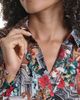 KARL LAGERFELD PARIS KARL LAGERFELD PARIS Print Surplice Shirt - 4