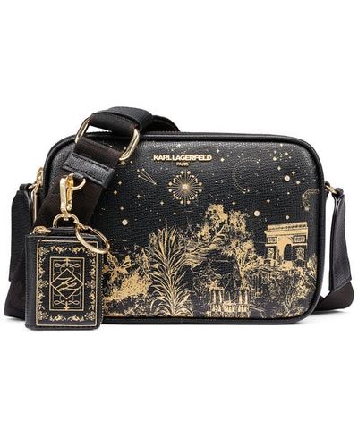 KARL LAGERFELD PARIS KARL LAGERFELD PARIS Printed Paris Crossbody