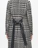 KARL LAGERFELD PARIS KARL LAGERFELD PARIS Puff Sleeve Belted Coat - 4