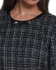 KARL LAGERFELD PARIS KARL LAGERFELD PARIS Sequin Plaid Tweed Dress - 4