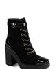 KARL LAGERFELD PARIS KARL LAGERFELD PARIS Shona Heeled Bootie - 1