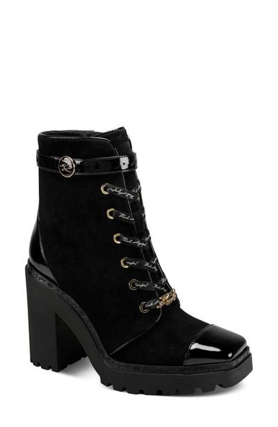 KARL LAGERFELD PARIS KARL LAGERFELD PARIS Shona Heeled Bootie