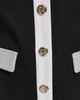 KARL LAGERFELD PARIS KARL LAGERFELD PARIS Short Sleeve Scuba Crepe Dress - 4