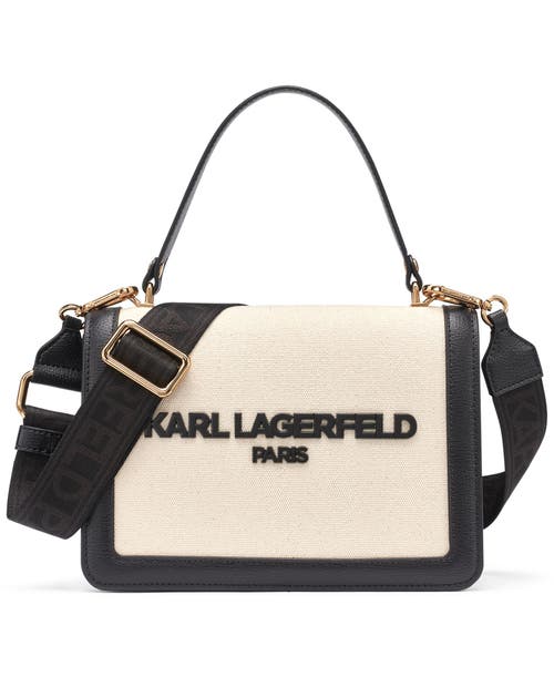 KARL LAGERFELD PARIS KARL LAGERFELD PARIS Simione Canvas Satchel