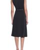 KARL LAGERFELD PARIS KARL LAGERFELD PARIS Sleeveless Scuba Crepe A-Line Dress - 2