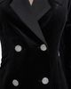 Karl Lagerfeld Paris Karl Lagerfeld Paris Stretch Velvet Blazer Dress - 5