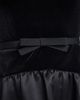 Karl Lagerfeld Paris Karl Lagerfeld Paris Stretch Velvet Satin Bow Midi Dress - 5