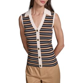 KARL LAGERFELD PARIS KARL LAGERFELD PARIS Stripe Rib Vest