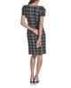 Karl Lagerfeld Paris Karl Lagerfeld Paris Textured Plaid Sheath Dress - 3